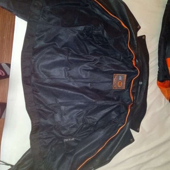 Women's motorcycle leather jacket - Picture 7 of 12